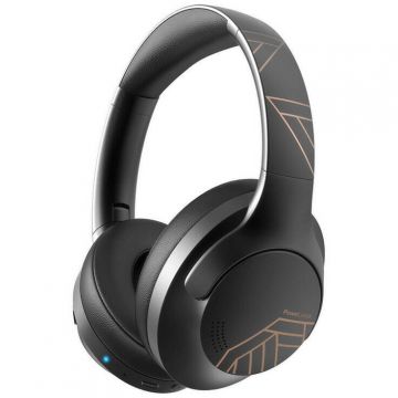 PowerLocus Casti PowerLocus Bluetooth Wireless Over-Ear P3 Black / Gold