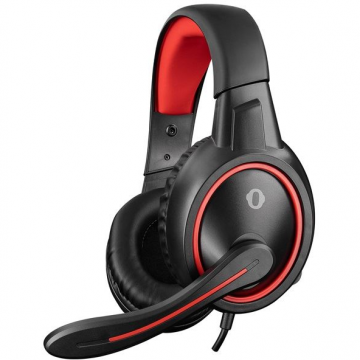 RAMPAGE Rampage Snopy SN-GX1 ERGO gaming headset fekete-piros (34973) (rampage34973)