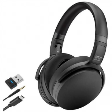 Sennheiser Casti Over-Ear Bluetooth profesionale Adapt 360 Sennheiser, MicroUSB, Noise Canceling, Negru