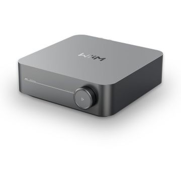 WiiM Amplificator stereo WiiM AMP, Bluetooth, AirPlay 2, Spotify, Tidal, Chromecast, HDMI & Voice Control, Dark Grey