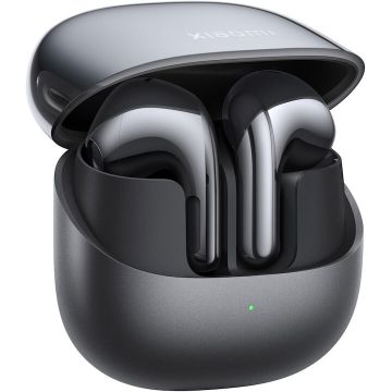 Xiaomi Casti In-Ear Xiaomi Buds 5, Wireless, Bluetooth, Hybrid ANC, Audio Lossless, Graphite Black