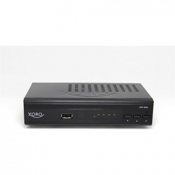 Xoro Receptor digital prin satelit XORO Full HD HRS 8689 cu telecomandă 2 în 1 Suportă Unicable 1/2, JESS, Media Player USB 2.0, ieșire HDMI, SCART și S/PDIF