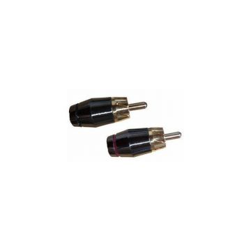 2 x conector RCA M cu fanta oblica de 8 ori, lipibil lungime: 26,5 mm Audio System