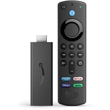 Amazon Media player Amazon Fire TV Stick 4K (2024), Wi-Fi, Alexa Voice Remote, Negru