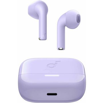 Anker Casti In-Ear Anker Soundcore K20i, Wireless, Bluetooth 5.3, BassUp Tech, Autonomie 36 ore, IPX5, Violet