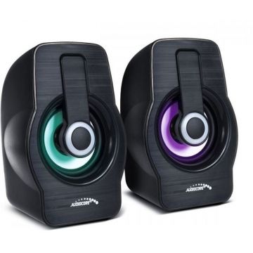 Audiocore Boxe pentru computer Audiocore AC855B, 2.0, 20Hz, 6W, Negru