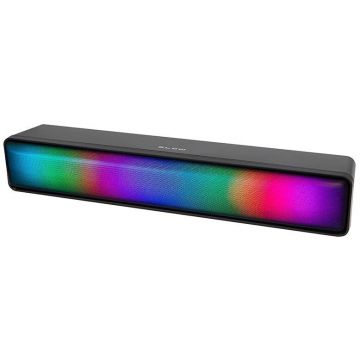 BLOW Soundbar Blow, computer Speakers MS-31, Iluminare LED, Negru