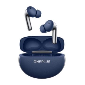 Casti True Wireless OnePlus Buds Pro 3, Bluetooth, ANC, Control tactil, Incarcare wireless, IP55 (Albastru)