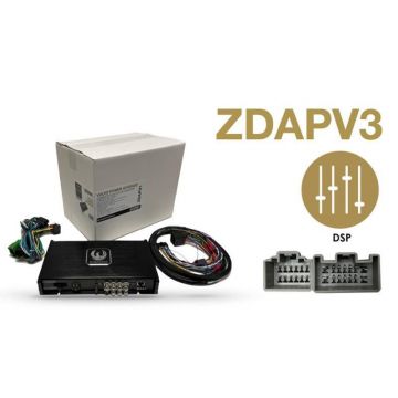 Kit de Amplificare VOLVO 2006 - 2019 (Pentru masini fara amplificator OEM) cu cabluri Plug & Play Kit VOLVO POWER UP 800 W MAX