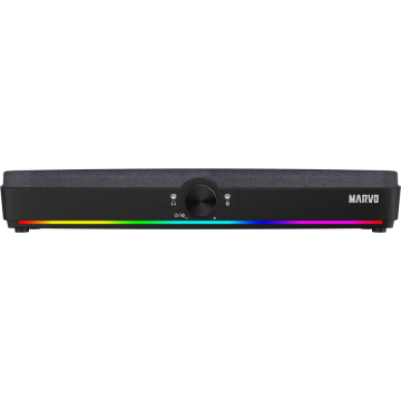 MARVO Soundbar, Marvo SG-286, 10W RGB, negru