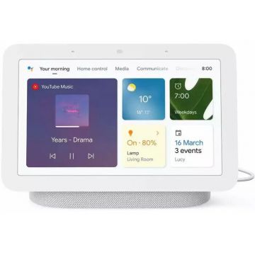 NEST Boxa inteligenta ,Google Nest Hub 2 Gen, Gri deschis