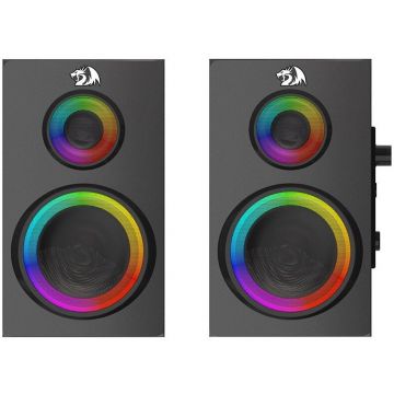 Redragon Boxe Bluetooth Redragon Orchestra, iluminare RGB, putere 14W RMS (7W x 2), Negru