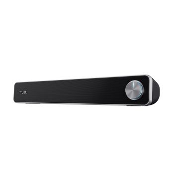 Soundbar Trust Arys, putere maxima iesire 12W, freventa raspuns 100 Hz - 20.000 Hz, negru