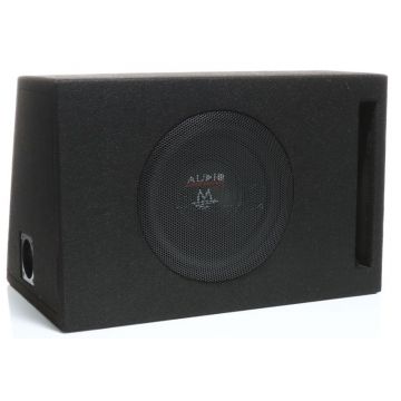 Subwoofer pasiv 2 bobine cu incinta 50L Audio System M 12 DC EVO BR, 500 watts, 4(2x2) ohm, 300 mm, 12