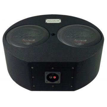 Subwoofer pasiv cu incinta 30L Audio System SUBFRAME M10-2 EVO, 600 watts, 2 ohm, 2 x 250 mm, 2 x 10