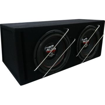 Subwoofer pasiv cu incinta 84L Audio System R 12 EVO BR-2, 1200 watts, 2x2 ohm, 2 x 300 mm, 2 x 12