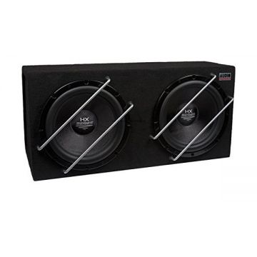 Subwoofer pasiv incinta 100L Audio System HX12 EVO BP-2, 1000(2x500) watts, 4x2 ohm, 2 x 300mm, 2 x 12