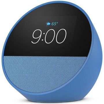 Amazon Boxa inteligenta Amazon Echo Spot 2024, Display 2.83, Wi-Fi, Bluetooth, Albastru