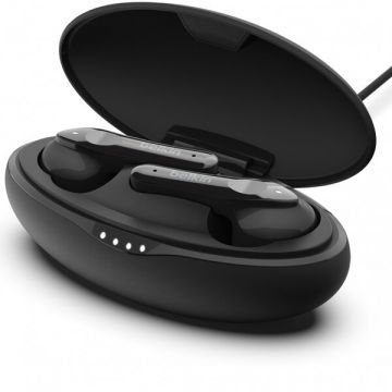 Belkin Casti wireless, Belkin, SoundForm Move, Bluetooth, Microfon incorporat, Negru