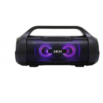 Boxa portabila Akai ABTS-50 BT WATERPROOF PORTABLE SPEAKER, negru