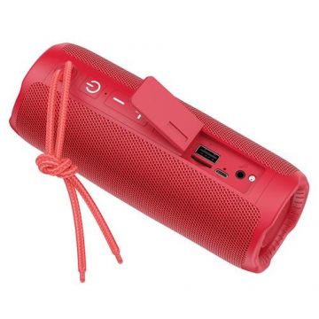 Boxa Portabila Bluetooth HOCO HC16, 2 x 5W, TWS, Rosie