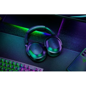 Casti cu micofon Razer Razer Barracuda PRO, Hybrid ANC, Wireless Multi- platform Gaming and Mobile Headset, 20 Hz – 20 kHz, 32ohm, 96db, driver 50mm, black