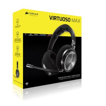 Casti Gaming CORSAIR VIRTUOSO MAX WIRELESS Carbon