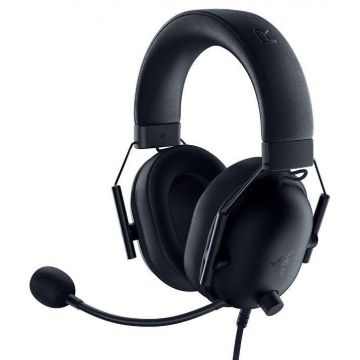 Casti Razer Blackshark V2X cu fir pentru PlayStation, frecventa 12 Hz – 28 kHz, sensibilitate 100 dB, izolare fonica pasiva, frecventa de raspuns microfon: 100 Hz – 10 kHz, interfata jack 3.5 mm, negru