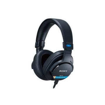 Casti Studio Sony MDR-M1, Hi-Fi, Cabluri 1.2/2.5m, Adaptor 6.35mm (Negru)