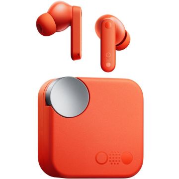 CMF by Nothing Casti audio in-ear, CMF Buds by Nothing, Wireless, Bluetooth 5.3, ANC, IP54, voice assistant, Portocaliu