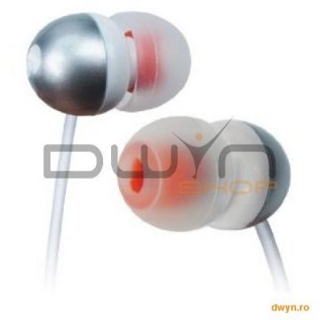 cygnett Headphones CYGNETT SpaceBuds (Cable) Silver/White, Ret.