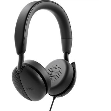 Dell Casti Over the Ear cu fir Dell Pro , negru