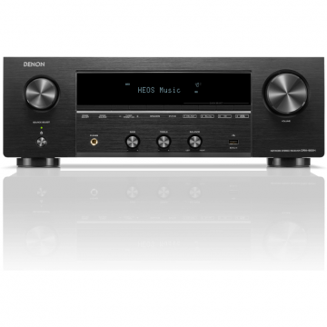 DENON Receiver Stereo Denon DRA-900H, 2x145W, 8K, HDMI, HEOS, Wi-Fi, Bluetooth, negru