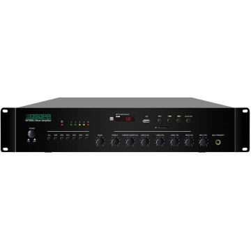 DSPPA Amplificator 60W cu mixer DSPPA MP260U, 6 zone, USB/SD/Tuner, intrari 2Mic si 3Line, 100V