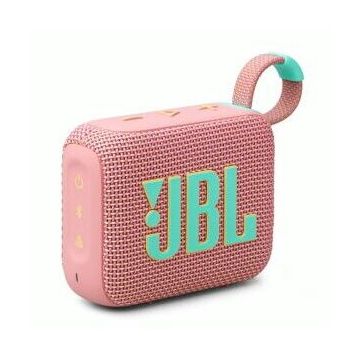 JBL Boxa portabila JBL Boxa portabila Go 4, IP67, Bluetooth, Auracast, Roz