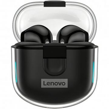 Lenovo Casti wireless Lenovo VX25668 LP12 , Negru