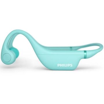 Philips Casti Bluetooth, Philips TAK4607GR/00, WaterProof, verde