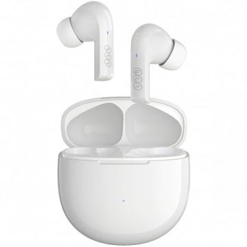 QCY Handsfree Bluetooth QCY T18, TWS, Alb