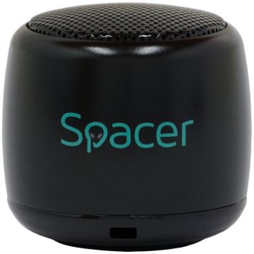 spacer BOXA SPACER portabila bluetooth, Cri-Cri-BK, RMS: 3W, control volum, acumulator 300mAh, timp de functionare pana la 2 ore, distanta de functionare pana la 10m, incarcare USB, negru