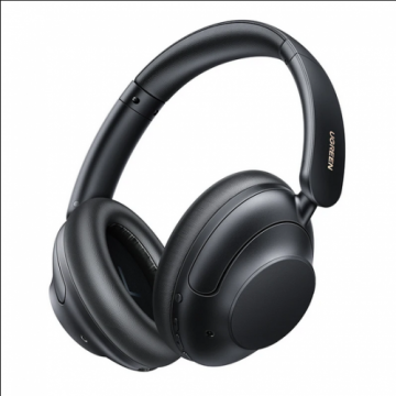 Ugreen CASTI Ugreen, HP202, Max5 Hybrid 43dB Active Noise Cancelling, Wireless, Over Ear Bluetooth 5.0, 3D Spatial Audio, , negru