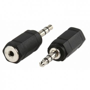 Adaptor audio Jack 3.5mm la 2.5 T-M stereo, kjr-16