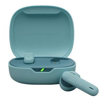 Casti In-Ear JBL Wave Flex 2, True Wireless, Bluetooth, Autonomie 10 ore/40 ore, IP54 (Albastru) Casti In-Ear JBL Wave Flex 2, True Wireless, Bluetooth, Autonomie 10 ore/40 ore, IP54 (Albastru)