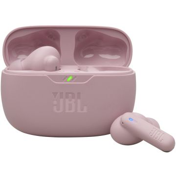 JBL Casti In-Ear JBL Wave Beam 2, True Wireless, Bluetooth, ANC, IP54, Autonomie 40 ore, Multi-Point, Roz JBL Casti In-Ear JBL Wave Beam 2, True Wireless, Bluetooth, ANC, IP54, Autonomie 40 ore, Multi-Point, Roz