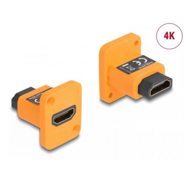 Modul D-type HDMI-A 4K60Hz M-M orange, Delock 88001 Modul D-type HDMI-A 4K60Hz M-M orange, Delock 88001