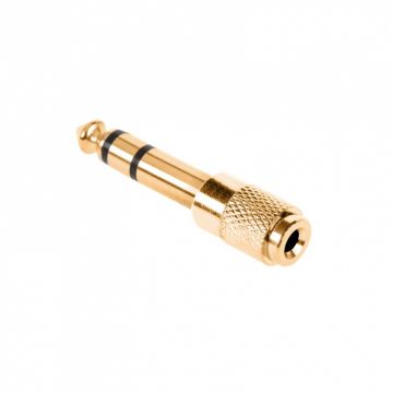 Adaptor jack stereo 3.5mm la jack 6.35mm M-T Auriu, ZLA0325